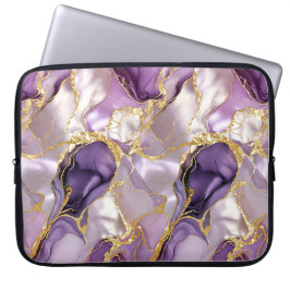 Capa Para Notebook Estojo de Luxo para Laptop com Forro de Mármore em