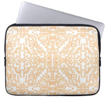 Estojo de telefone / iPad em Damasco Dourado de Fl