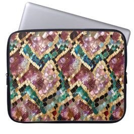 Capa Para Notebook Estojo Luxuoso para Laptop com Mármore de Pele de