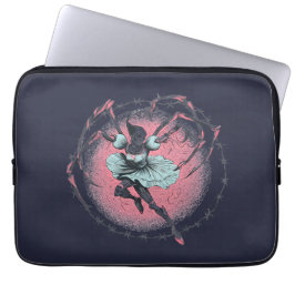 Capa Para Notebook Estojo para Laptop Bailarina Esqueleto Fofo e Assu