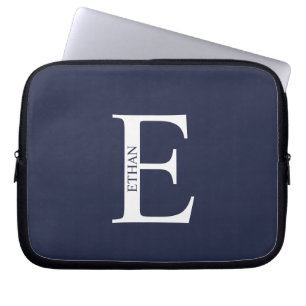 Capa Para Notebook Estojo para Laptop com Monograma e Nome Personaliz