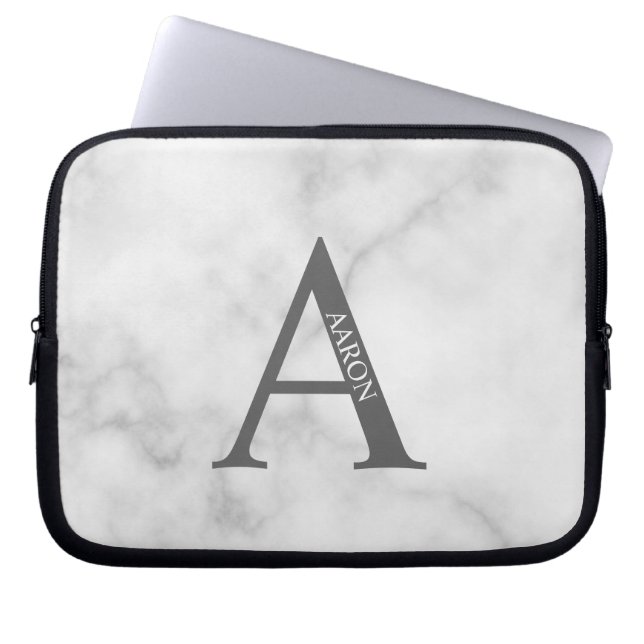 Capa Para Notebook Estojo para Laptop com Monograma e Nome Personaliz (Frente)