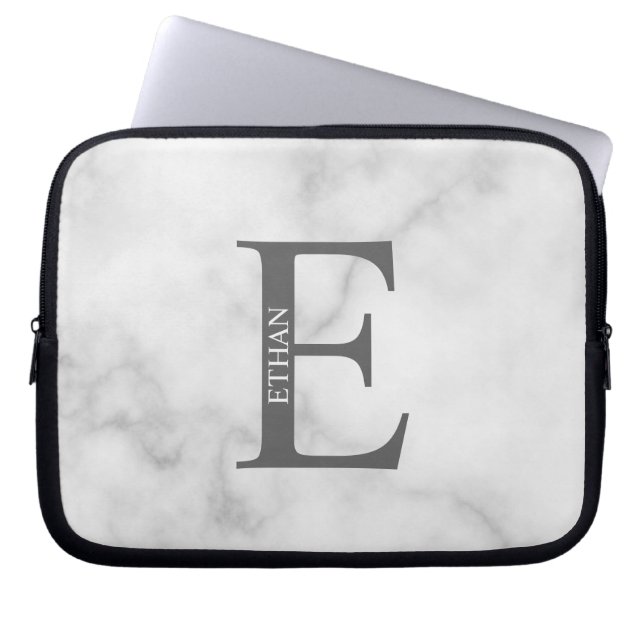 Capa Para Notebook Estojo para Laptop com Monograma e Nome Personaliz (Frente)