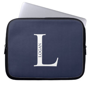 Capa Para Notebook Estojo para Laptop com Monograma e Nome Personaliz