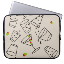 Estojo para Laptop de Bebidas