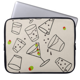 Capa Para Notebook Estojo para Laptop de Bebidas