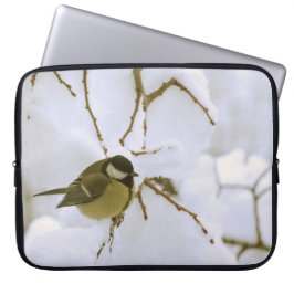 Capa Para Notebook Estojo para Laptop de Neoprene com Foto de Pássaro