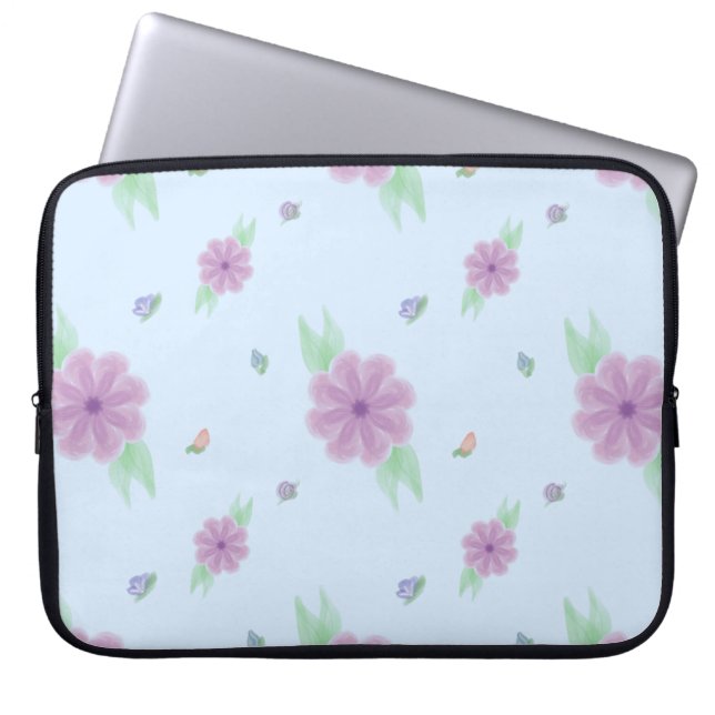 Capa Para Notebook Estojo para Laptop de Neoprene com Nota Musical Pa (Frente)