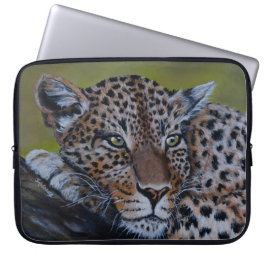 Capa Para Notebook Estojo para Laptop Leopardo
