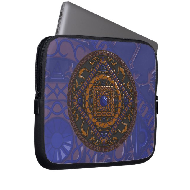 Capa Para Notebook Estojo para Laptop Libra Mandala (Frente Esquerda)