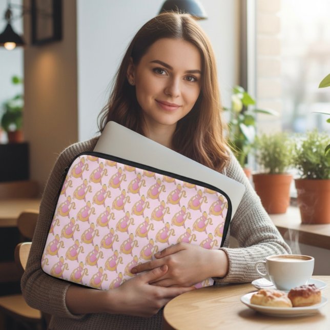 Capa Para Notebook Estojo para Laptop Rapunzel (Criador carregado)