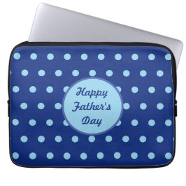 Capa Para Notebook Estojo para Tablet do Dia dos Pais (Azul Marinho &