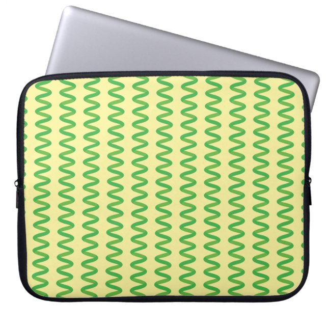 Capa Para Notebook Estonte Capuz de Laptop Spirulina (Frente)