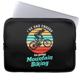 Capa Para Notebook Estou Indo Para A Bicicleta Montanha