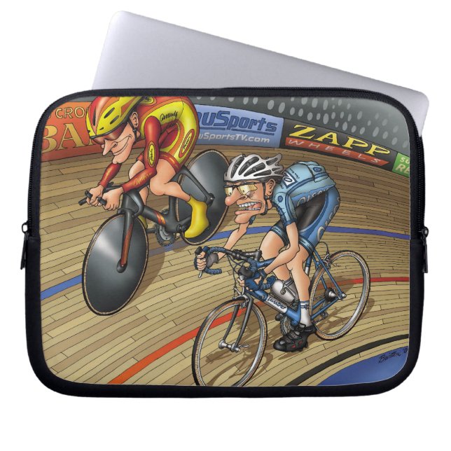 Capa Para Notebook Estrada que biking, não é errado mas… a bolsa de (Frente)