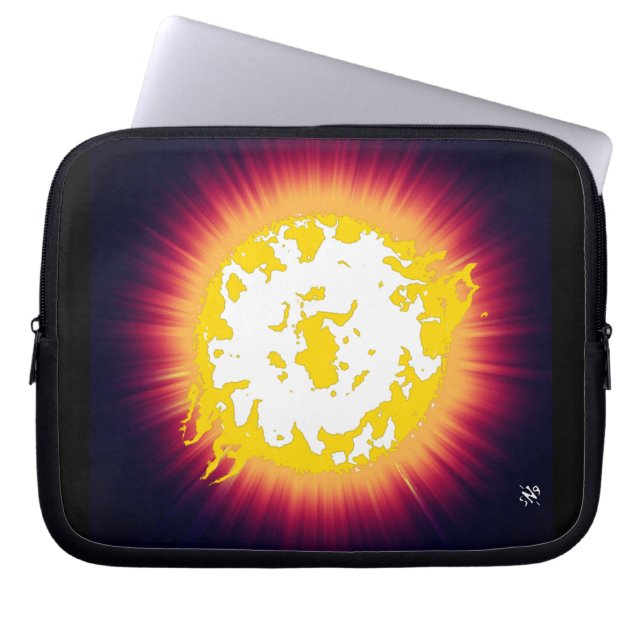 Capa Para Notebook Estrela queimada (Frente)