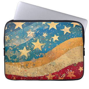 Capa Para Notebook Estrelas e faixas