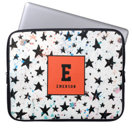 Capa Para Notebook estrelas e padrão de astronomia espacial divertida