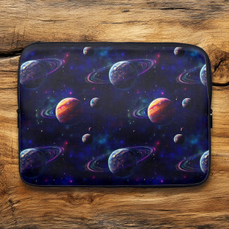 Capa Para Notebook Estrelas, Planetas, Galáxias, Espaço Exterior Cons