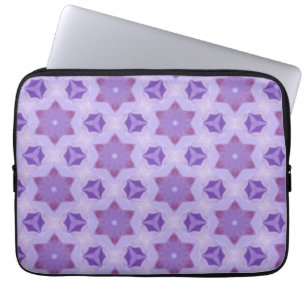 Capa Para Notebook Estrelas Roxas
