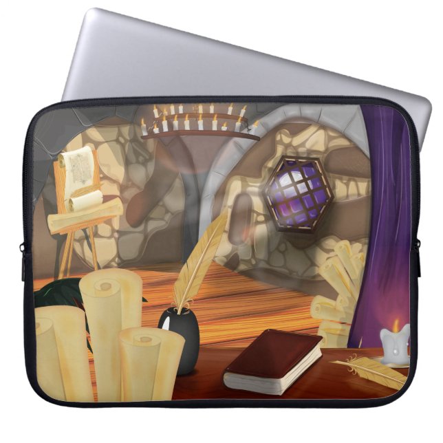 Capa Para Notebook Estudo medieval (Frente)