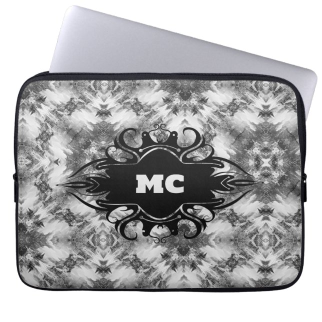 Capa Para Notebook Ética Elegante Abstrato (Frente)