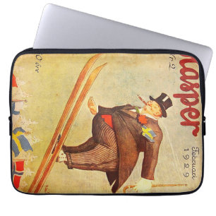 Capa Para Notebook Etiqueta Vintage Scandinavian Cigarro Ad