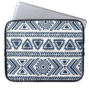 Capa Para Notebook Étnica Tribal: Padrão De Vintage Sem Olhos.