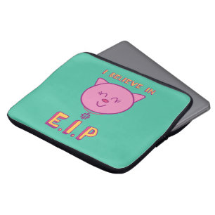 Capa Para Notebook Eu acredito na Bolsa de laptop E.I.P