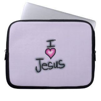 Capa Para Notebook Eu Amo Jesus Citação Cristã