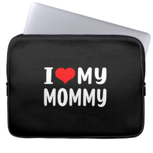 Capa Para Notebook Eu Amo Minha Mamãe Engraçado para Mãe Mamãe