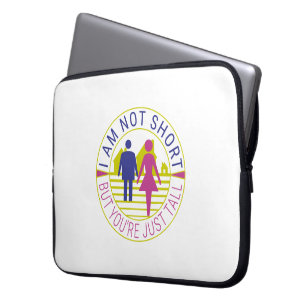 Capa Para Notebook Eu não sou pequeno, mas você é só alto