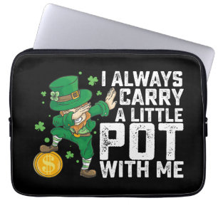 Capa Para Notebook Eu sempre Carregar um Pote comigo Rua do Patrick