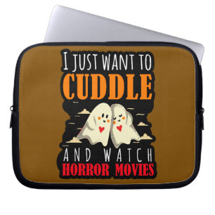 Capa Para Notebook Eu Só Quero Amarrar E Ver Filmes Horrores