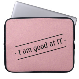 Capa Para Notebook Eu sou bom nELE em toda a cor