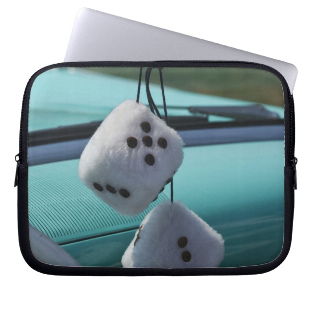 Capa Para Notebook EUA, Massachusetts, Gloucester. Dados fofos em um (Frente)