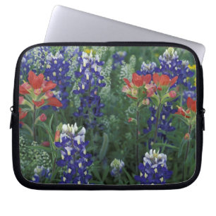 Capa Para Notebook EUA, Texas Hill Country. Bluebonnets e