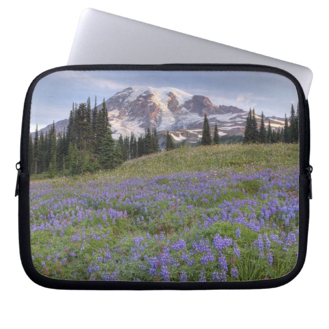 Capa Para Notebook EUA, Washington, Mt. Rainier NP, Mt. Rainier e (Frente)