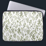 Capa Para Notebook Eucalyptus Greenery deixa padrão<br><div class="desc">Mola aquosa de eucalipto verde folhas</div>