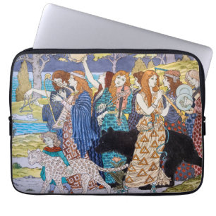 Capa Para Notebook Eugene Grasset - Painel Decorativo Harmonia