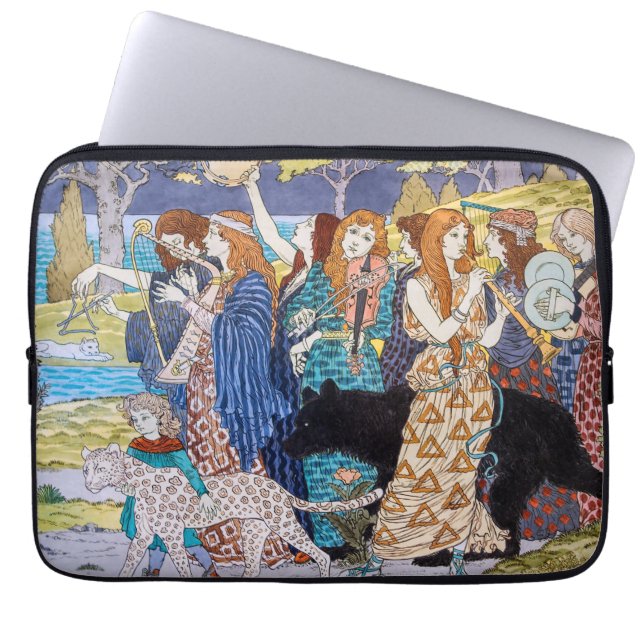 Capa Para Notebook Eugene Grasset - Painel Decorativo Harmonia (Frente)
