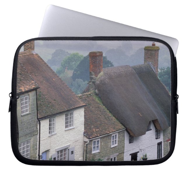 Capa Para Notebook Europa, Inglaterra, Dorset, Gold Hill, Shaftesbury (Frente)