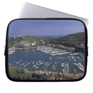 Capa Para Notebook Europa, Itália, Toscana, Porto Ercole, Vista de