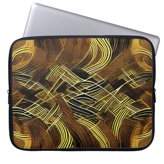 Capa Para Notebook Eva 6 Abstract Design - Caixa do Laptop (Frente)