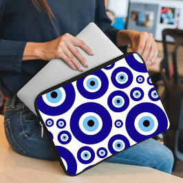 Capa Para Notebook Evil Eye Pattern, Greek Eye, Turkish Eye, Nazar