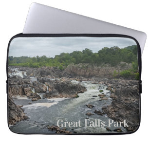 Capa Para Notebook Excelente Falls Park Potomac River em Mather Gorge