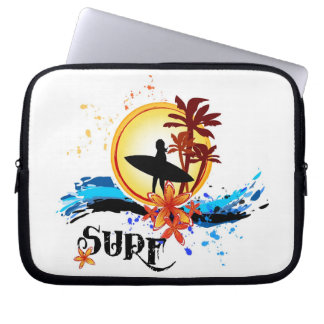 Capa Para Notebook Exemplo do surfista