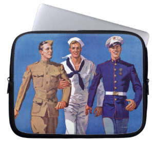 Capa Para Notebook Exército, Marinho e Fuzileiros