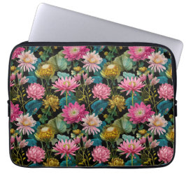 Capa Para Notebook Exotic Floral Pattern BOHO Chic Tropical Leaves