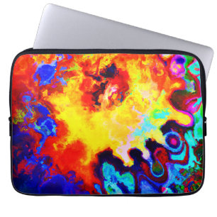 Capa Para Notebook Explosão Colorida de Padrão